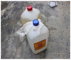 Peroxide and Hydrochloric Acid